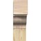 Ekena Millwork Funston Block Rough Sawn Bracket, Douglas Fir, 6"W x 18"D x 18"H BKT06X18X18FST05RDF - alternate 4